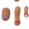 10Pcs Artificial Toes Set DIY 3D Toe Charms Shoes Decoration with Realistic Toe Shape Shoes Buckle Accessories for Party Festival