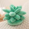 3D Succulent Plush Toys Room Decor Simulation Plants Potted Toys Nature Decorative Throw Cactus Multiple Colors
