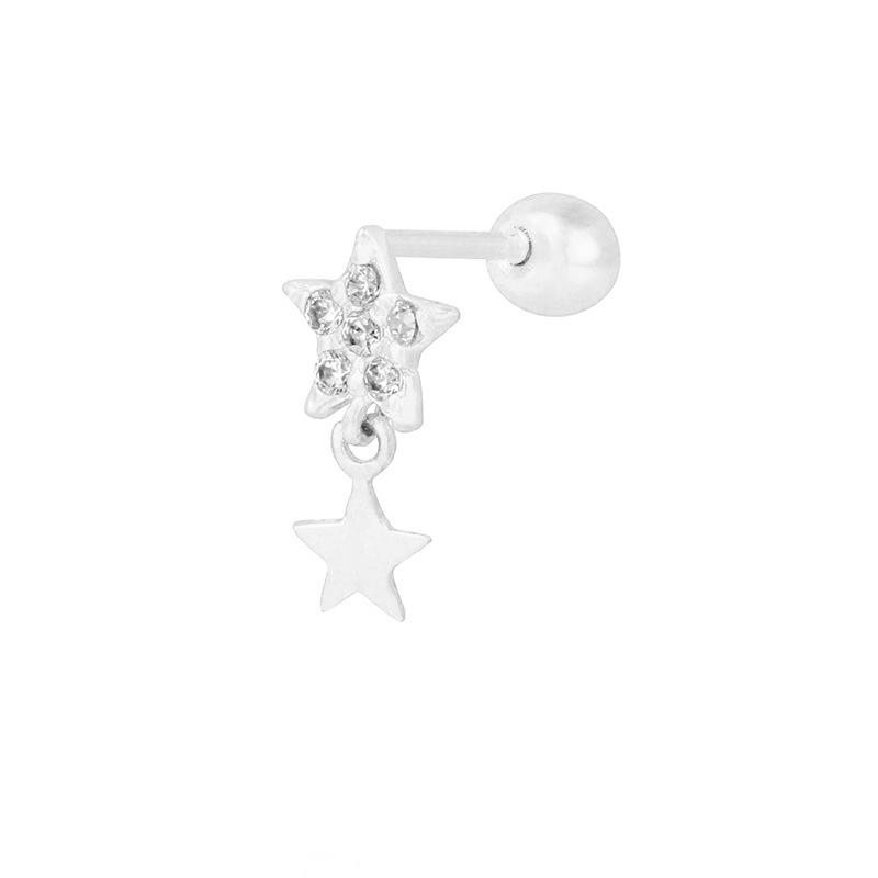 Elegant European & American Zircon Ball Stud Earrings: Versatile, Simple, Fashionable Design for Women