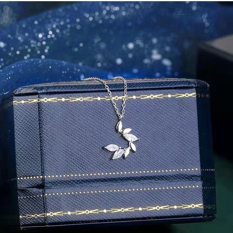 Japanese And Korean Fashion Temperament Little Prince Wheat Ear Necklace Light Luxury Niche Design Female Collarbone Chain Jewelry Quality