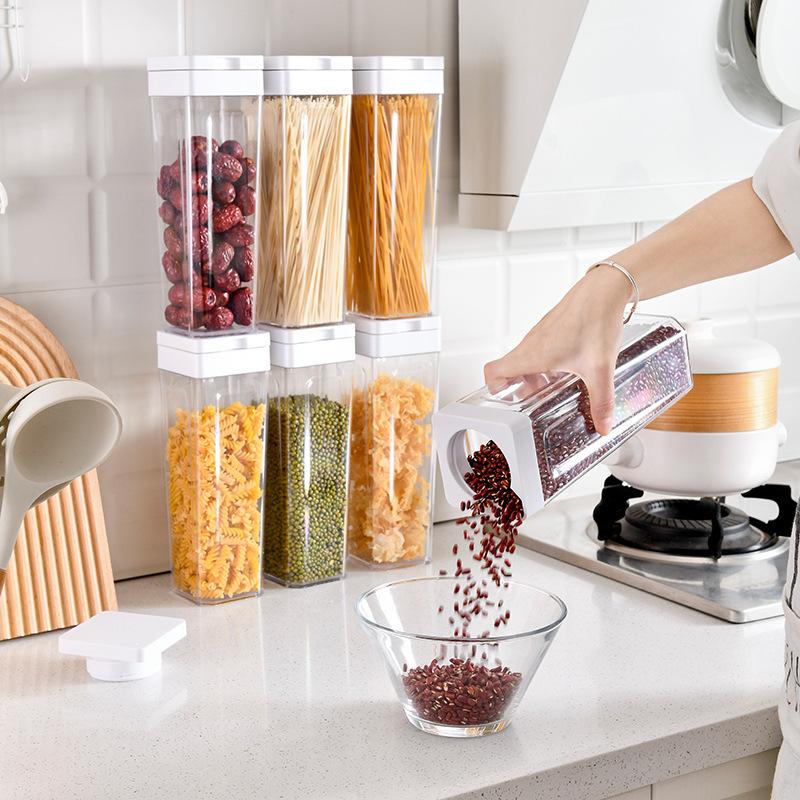 Sealed Miscellaneous Food Grade Thickened Household Moisture-proof Grains Grain Storage Box
