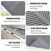SW L/M/S Silicone Drain Pad Slope Draining Pads Kitchen Tableware Non-slip Mat Dish Drying Pad Heat-Resistant Pot Mats Coaster