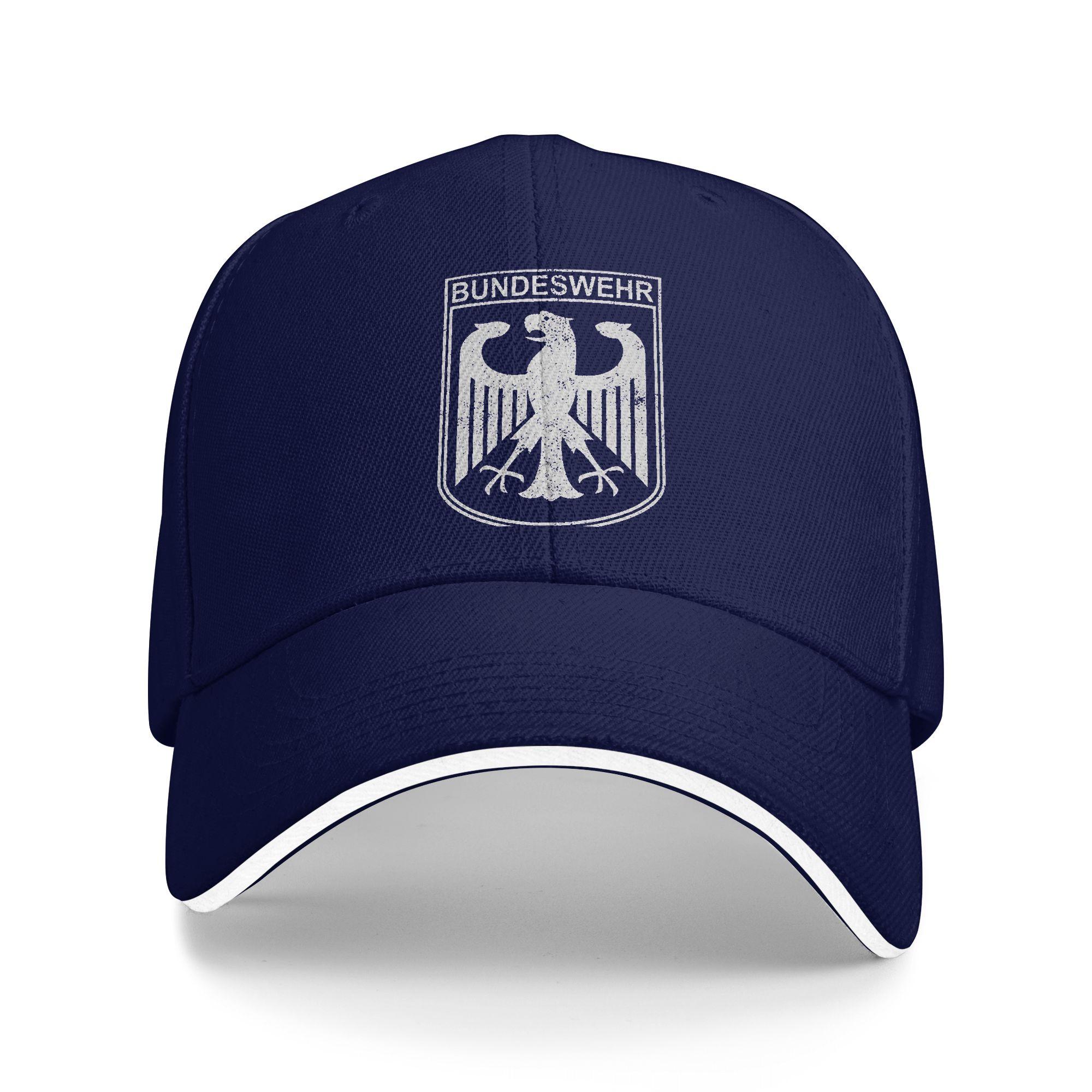 

Deutschland Flag of German Baseball Cap Female Male Print Trucker Hat Summer Casual Hunting Camping Sun Visor Baseball Caps One Size темно-синього кольору