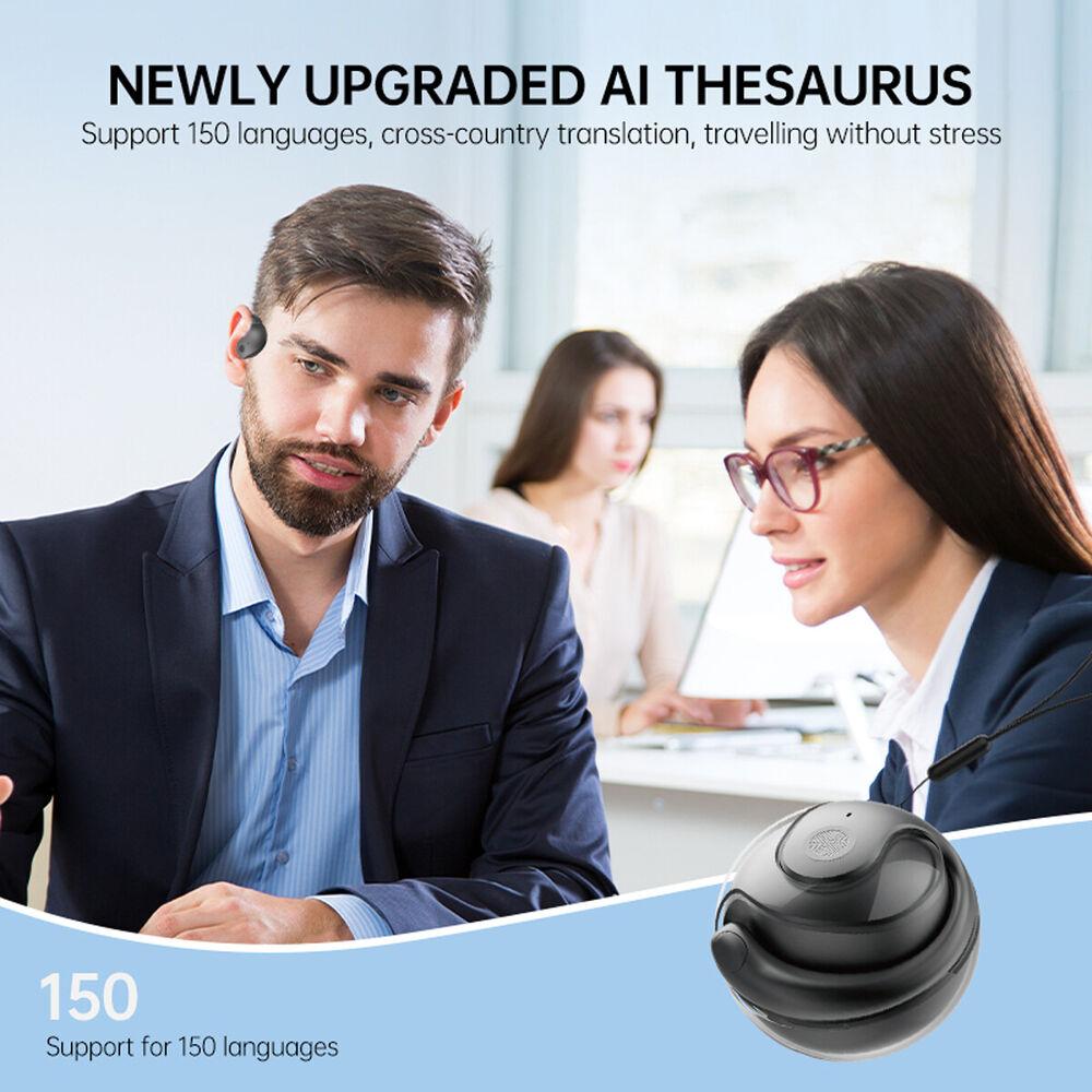 Translator Earbuds 150 Languages Real Time Online OffLine Translation Earphones