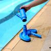 Vacuum Jet Underwater Cleaner Blue Crescent Shaped Professional Swimming Pool Cleaning Tool Pool Clean Hot Spring Clean Brush