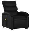 Vidaxl Lift and Massage Chair, Reclining, Black, Eco-Leather