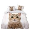 Dream NS Cute Pet Dog Roupa De Cama Bedding Set Home Textiles Set King Queen Pet Cat Duvet Cover Couette Bedclothes 2/3pcs