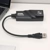 Plug and Play Gigabit Ethernet Adapter Portable USB To Ethernet Adapter  Laptop Connectivity