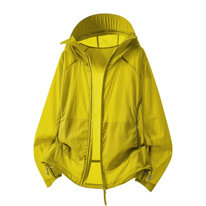 Mountain outdoor sunscreen clothing for men and women upf10 + night running cycling reflective sunscreen jacket summer light and breathable sunscreen