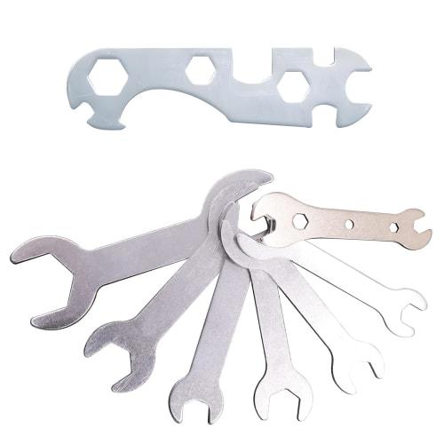 

DONGFANGB 8-Piece Thin Double-Ended Wrench Set, Fits 5.5-14mm Hex Nuts, Lightweight Design, Multi-Purpose Tool for Repairs, Home DIY, and Portable Use