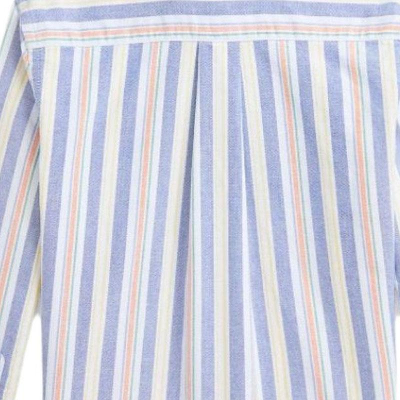 Polo Ralph Lauren Gestreiftes Langarm-Button-Down-Hemd Kinderhemden 323958469-001