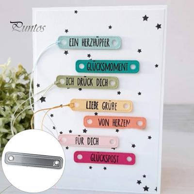 Carbon Stahl Papier Schneiden Sterben Prägung DIY Handwerk Vorlage Scrapbook Schablonen