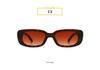Retro Unisex Small Square Frame Sunglasses - European & American Style 95004