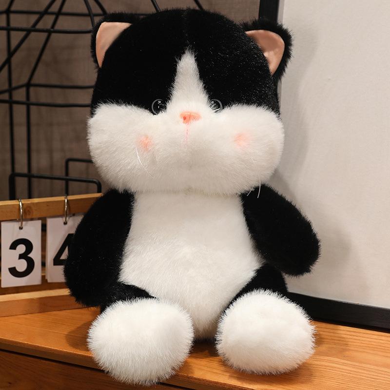 Cute Peach Cat Ugly Cute Kitten Grab Machine Doll Doll Plush Toys Children's Birthday Gift