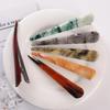 Korean Style Large Acetate Acrylic Hair Clip - Alligator Horn Clip for Back of Head