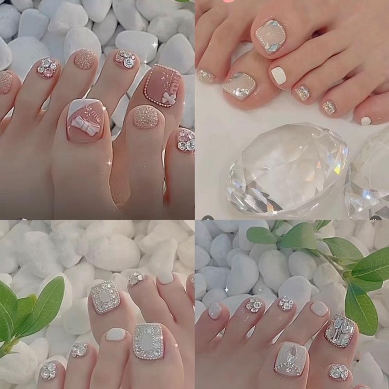 Jelly Tape, Double-sided Tape, Yellow Glue, Strong Transparent Waterproof Nail Art Patch, Nail Polish Adhesive Patch