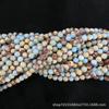 Natural Shoushan Stone Snakeskin Round Beads DIY Jewelry Accessories