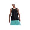 Jordan Flight MVP Semplice Comodo Canotta Girocollo a Righe Stampa Digitale Uomo Top Nero FN5993-010
