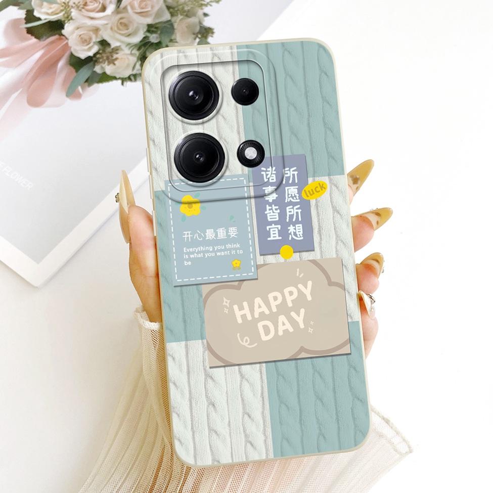 Phone Casing For Redmi Note 14S Cover Fashion Cartoon Cute Funny Painted Silicone Case 2502FRA65G