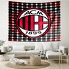 1PC Milan Football Club Printed Tapestry Room Decoration Wall Hanging for Living Room Bedroom, Dormitory, Birthday and Christmas Gifts