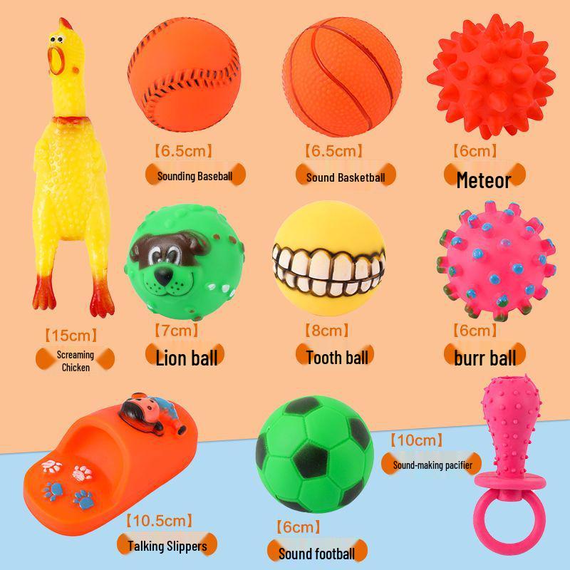 Bite-Resistant Plush Squeaky Chicken Toy for Teething Puppies and Small Dogs