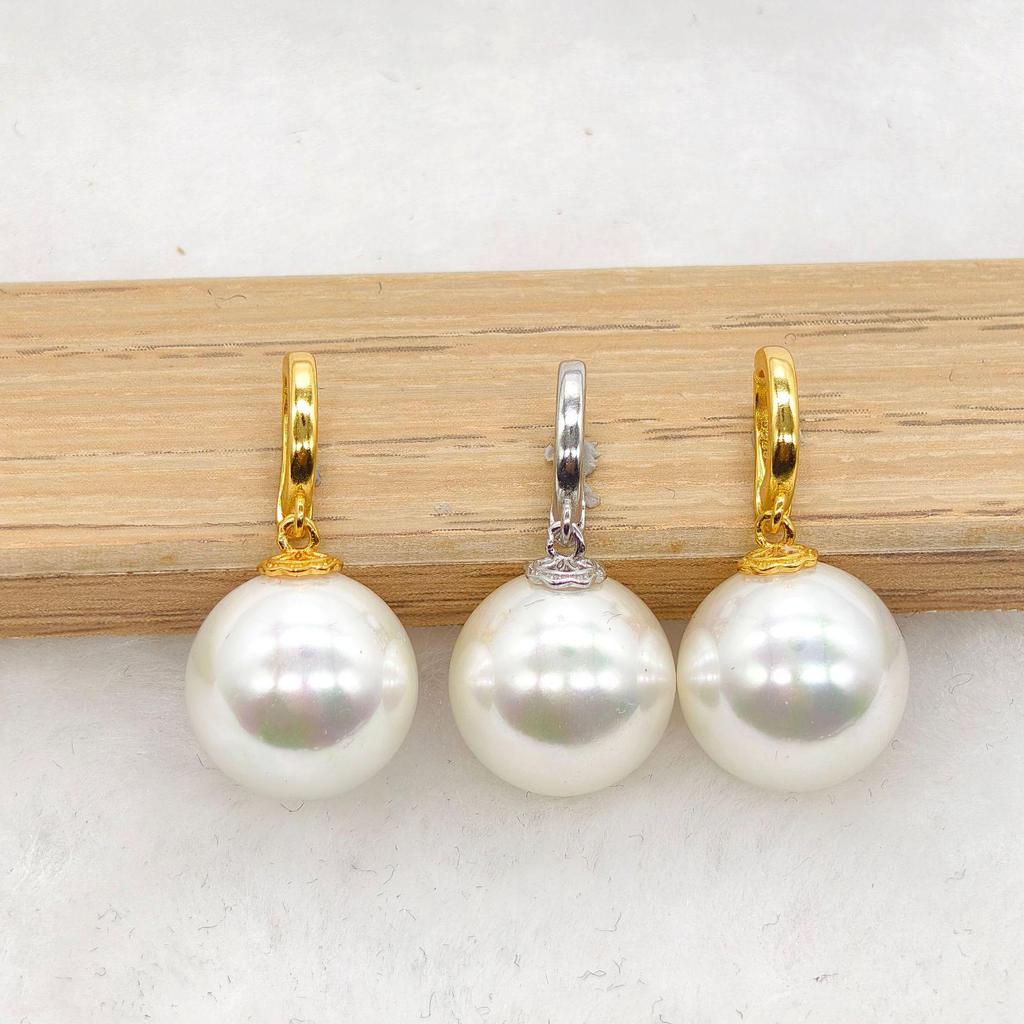 2025 Sterling Silver S925 Pearl Agate Bead Rope Universal Buckle Holder