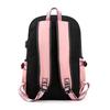 Sun Man Ghost Destroy Peripheral Backpack Large Capacity Teen Student School Bag USB Interface Computer Bag Travel Bag
