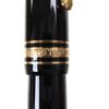 Great MONTBLANC fountain pen Meisterstück 147 Traveler white star black 14K mens Used