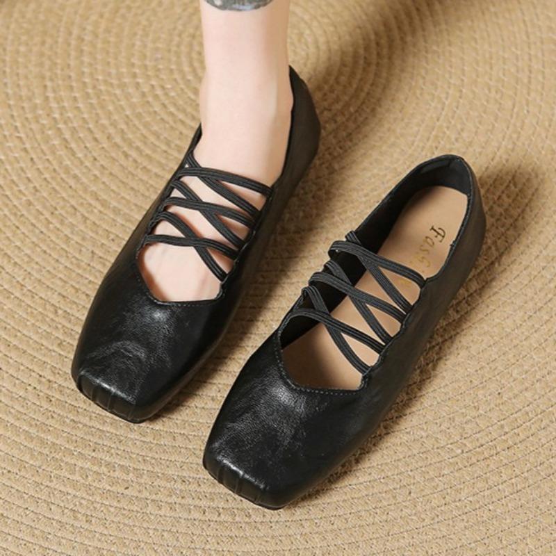Fashion Women Flats Ballet Dance Shoes Elegant Classical Sandals Fashion Autumn Sneaker 2025 New Loafer Shoes Dress Zapatillas De Mujer