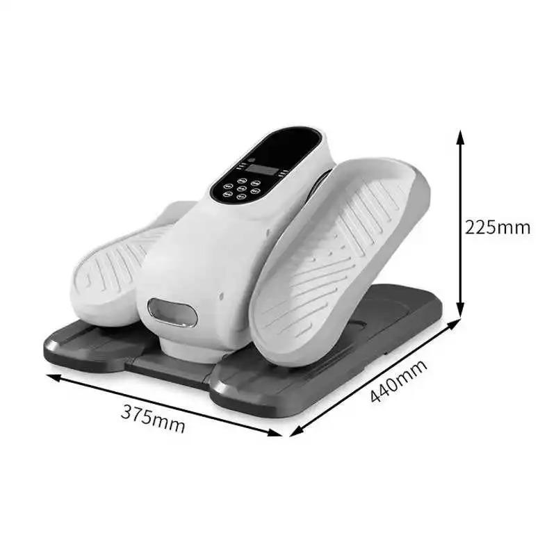Under Desk Mini Elliptical for Home Office Quiet Sit-Down Leg Exercise Machine LCD Tracker Compact Space-Saving Design, Easy to Store for Small Spaces