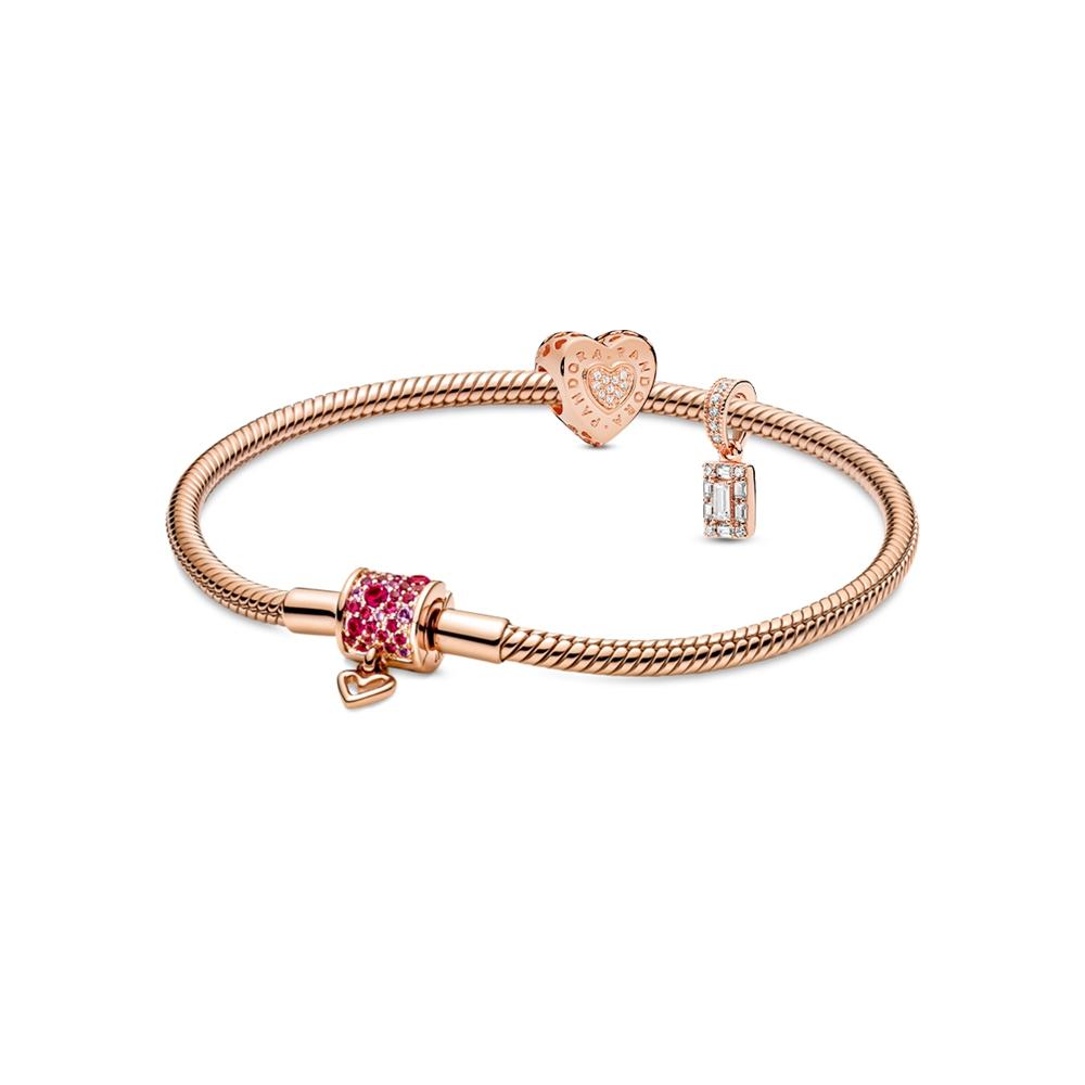 Pandora Crystal Icicle Set Unisex Bracelet ZT24101004A 17cm