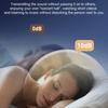 Csontvezetős Párna Hangszóró 10 Nyugtató Hanggal Bluetooth Párna Alatti Hangszóró Sztereó Basszus Fehér Zaj Időzítővel Alváshoz