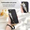 Leather Phone Case for iPhone 12 - 16 Series with Coin Pocket, Card Slot, Mirror & Stand – Multiple Colors