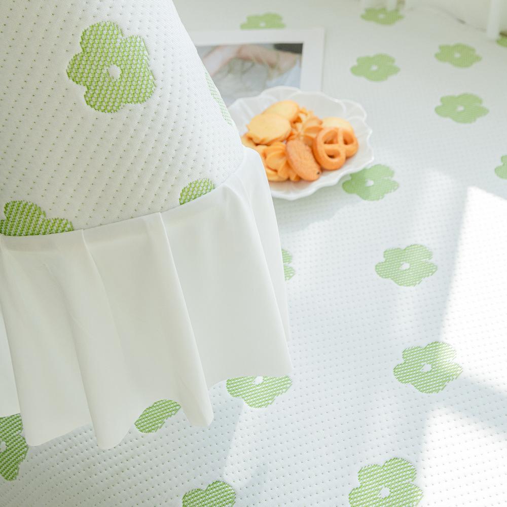 Frisk Ins Stil Is Silke Kjølig Sofapute Kjølematte for Sommer Sklisikker Sommer Sovematte Pute Sofatrekk