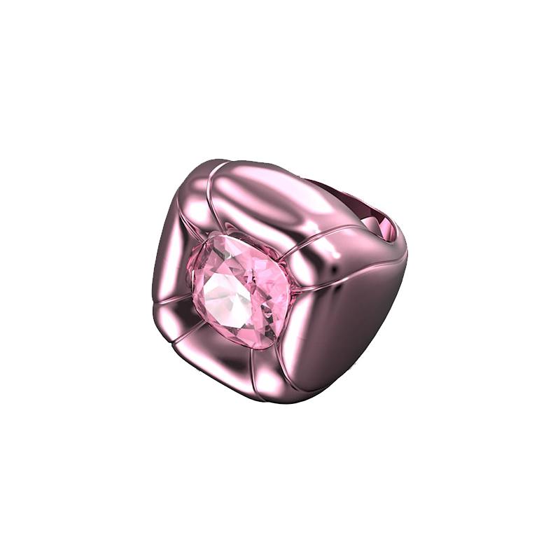 Swarovski Dulcis Statement Ring Cushion Cut Crystal Pink Women s Pink 55