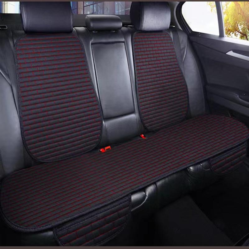 Cuscino Traspirante per Sedile Auto con Imbottitura Morbida in Lino e Supporto Antiscivolo Perfetto per la Guida Quotidiana e i Lunghi Viaggi su Strada