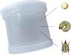 Beetle & Rhinoceros Beetle Rearing Box Transparent Insect Terrarium with Ventilation Lid for Larvae & Crawling Pets