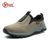 YRZL Outdoor Wanderschuhe Herren Sneaker Slip-on Casual Herrenschuhe Atmungsaktiver Wildlederschuh Rutschfeste Wanderschuhe Schuhwerk