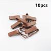 Belt Loop Buckles 10/20 Pcs Sturdy Scratch Resistant Fasteners for Men Everyday Belt Replacement Repair Camping Trip Use