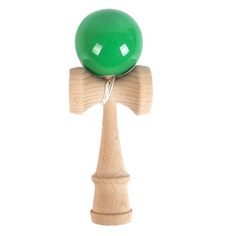 Outdoor puzzle competition skill ball practice hand eye coordination toy Japanese wooden sword ball children's and adult toy