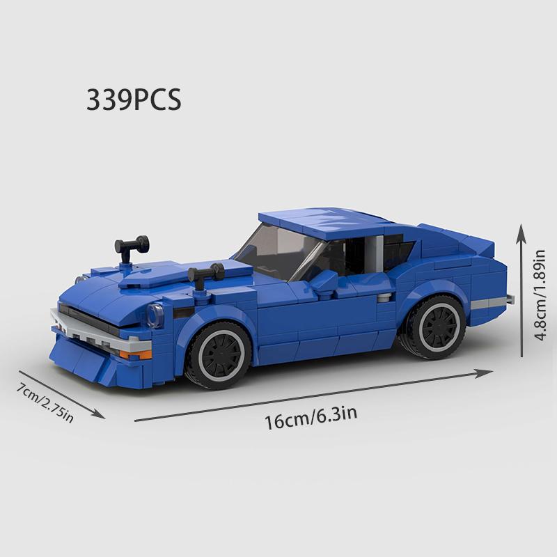 MOC Speed Sports F1 City Racing Car AE86 Building Blocks Brick Vehicle Supercar Fast & Furious1 MK4 Supra Kids Toys Boy