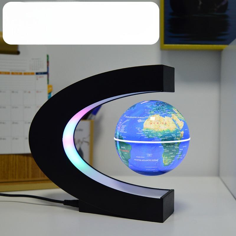 1 шт. Магнитный парящий левитирующий глобус LED Карта мира Электронная антигравитационная лампа Новинка Шаровая лампа Домашний декор Лампы Подарки на день рождения