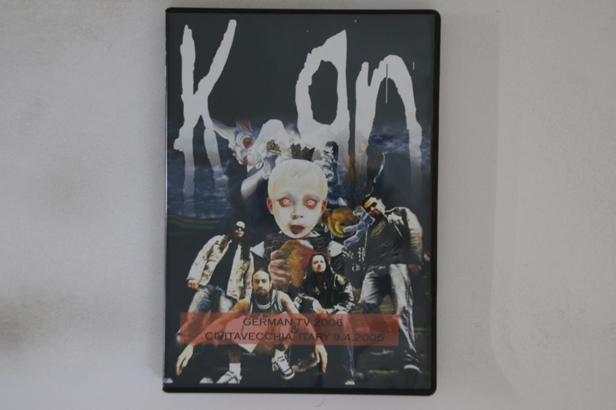 

DVD KORN - German Tv 2005 & Citevechia, Italy 21484 Non Japan Metal Used