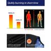 Sauna-Anzug für Herren 3 in 1 Ganzkörper-Formformer Taillentrainer Schweißshirt Kurzarm Trainings-Top mit Shorts Schlankmachender Jumpsuit Fitness-Leotard für das Fitnessstudio