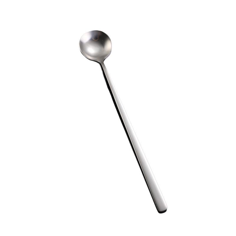 Long-handled Seasoning Mixer Cocktail Spoon Ice Spoon Ice Cream Cake DessertHousehold Coffee Spoon