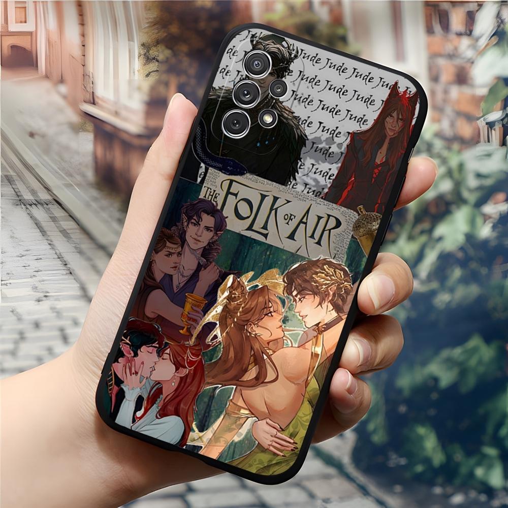 The Cruel Prince Jude And Cardan Phone Case for Samsung Galaxy S24 S23 S22 S20 S21 Ultra Fe Plus M54 A34 A54 A24 A52 A53 Coque