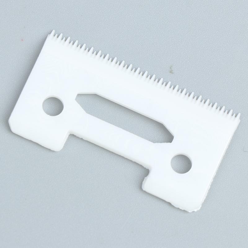 Mașină de tuns ceramică cu 2 găuri cu dinți eșalonați, cu lamă mobilă, fără fir, cu lamă înlocuibilă