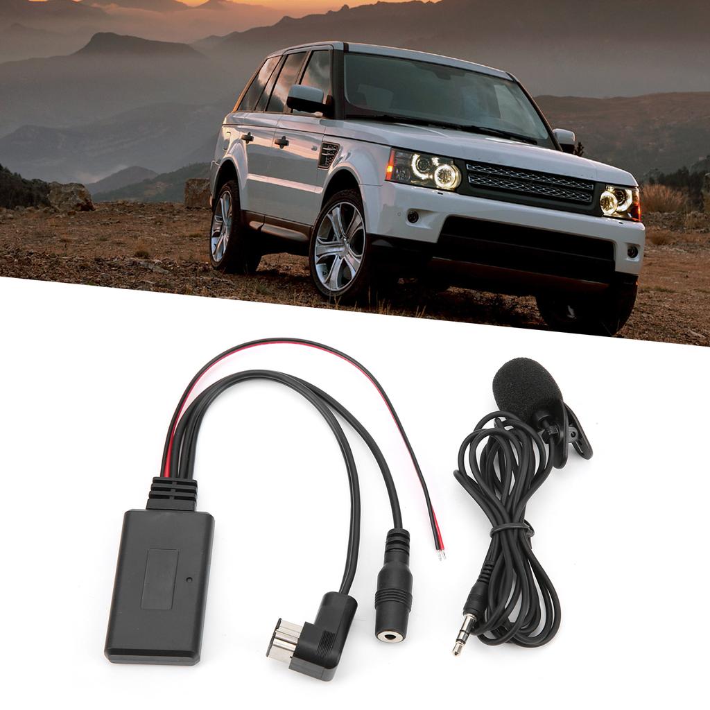 Car Stereo Microphone with AUX Audio Cable Bluetooth 5.0 Replacement for Pioneer Radio IPBUS