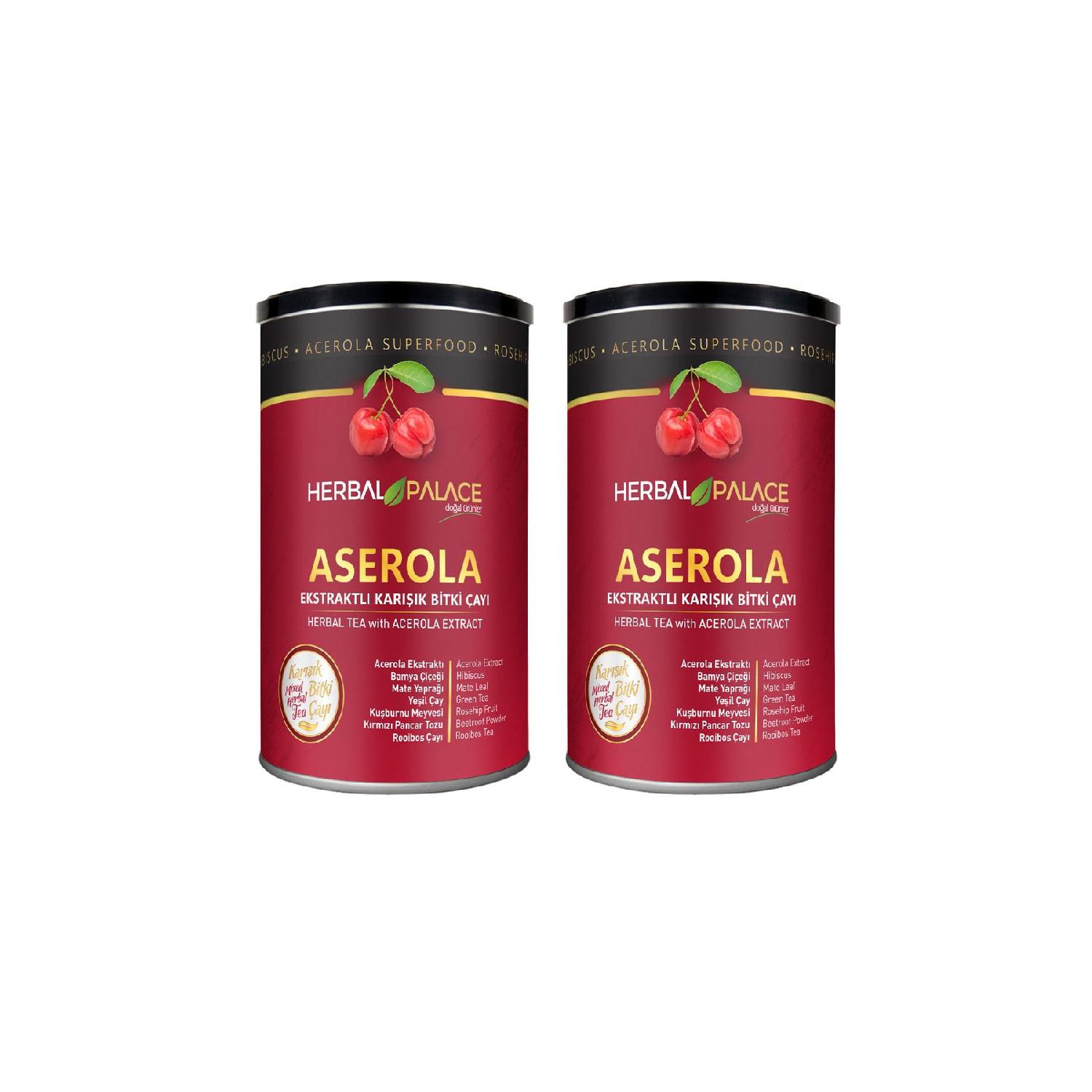 

Сборный травяной чай с экстрактом ацеролы 225 гр