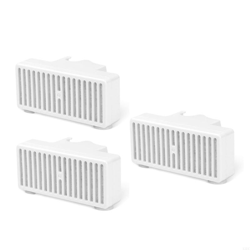 

3 Pack Replacement Filters For Pet Fountain Unique Double Filtration X3UC